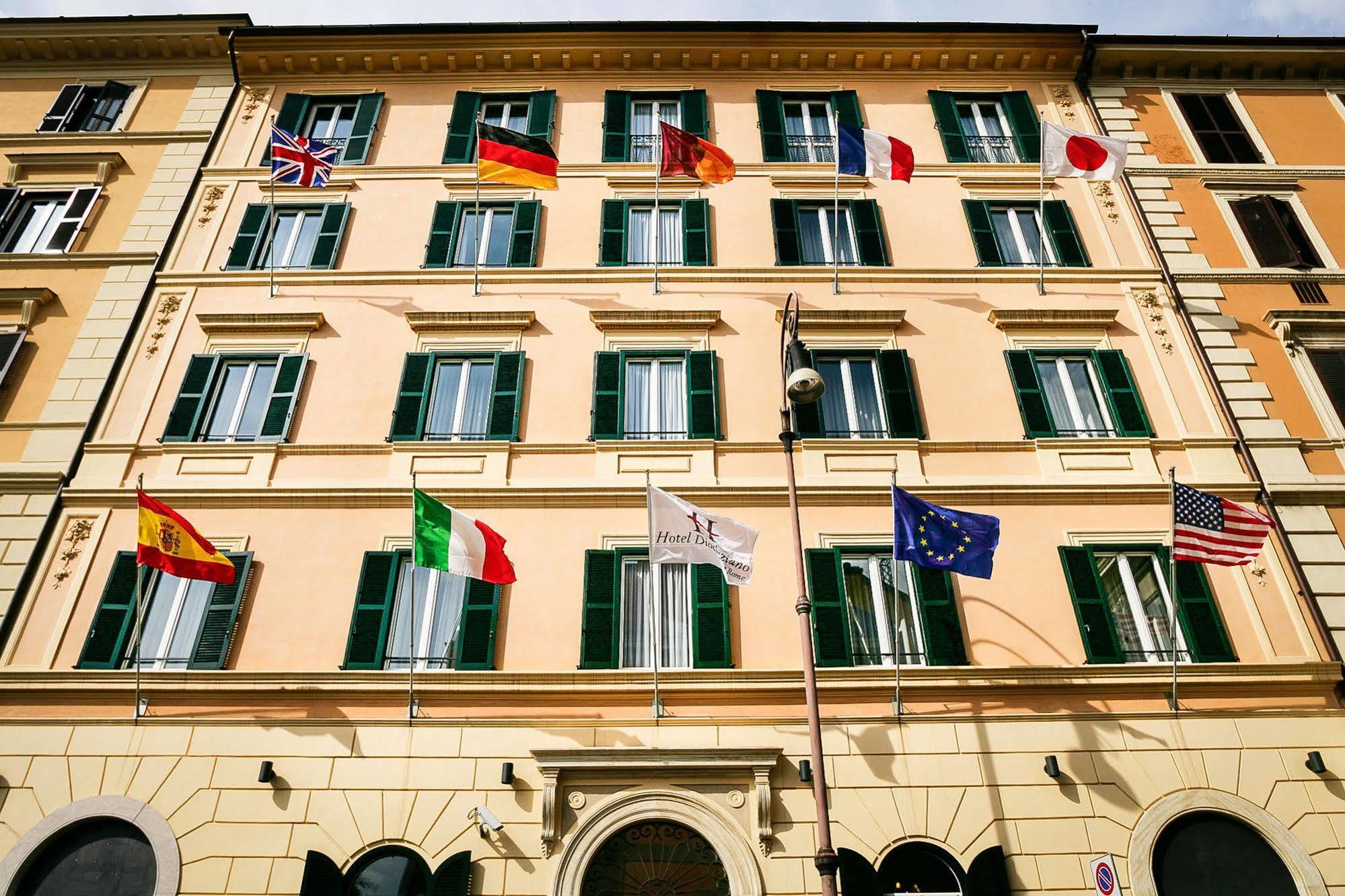 Hotel Diocleziano Řím Exteriér fotografie