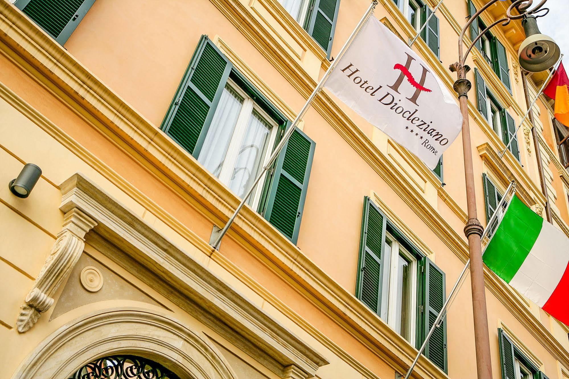 Hotel Diocleziano Řím Exteriér fotografie